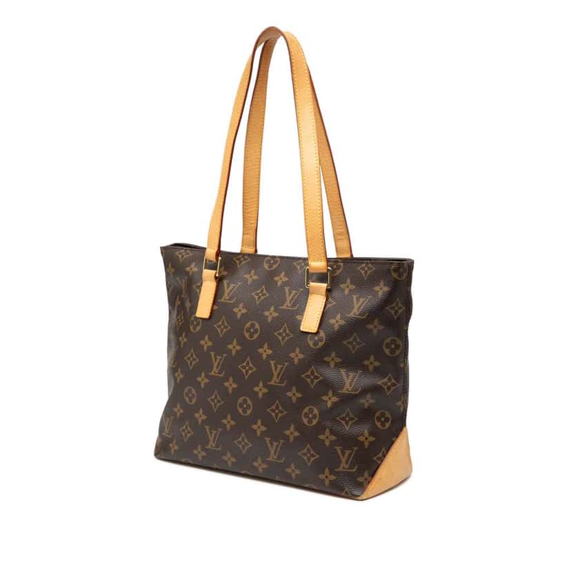 Louis Vuitton Monogram Cabas Piano Brown Good condition - Back View