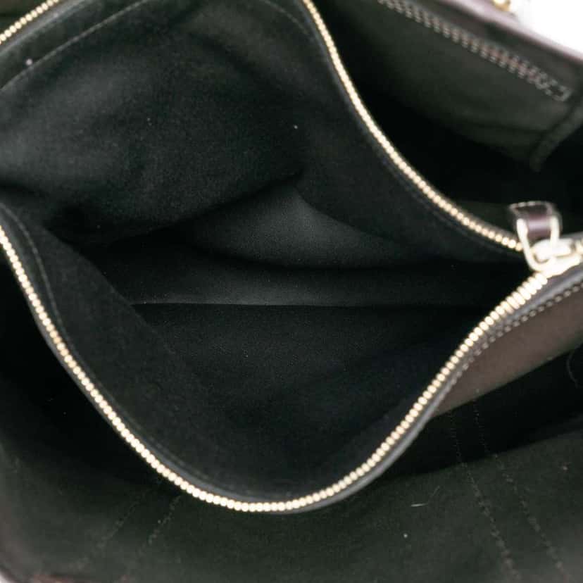 Gucci GG Supreme Joy Vertical Tote Brown Canvas Good condition - Model View