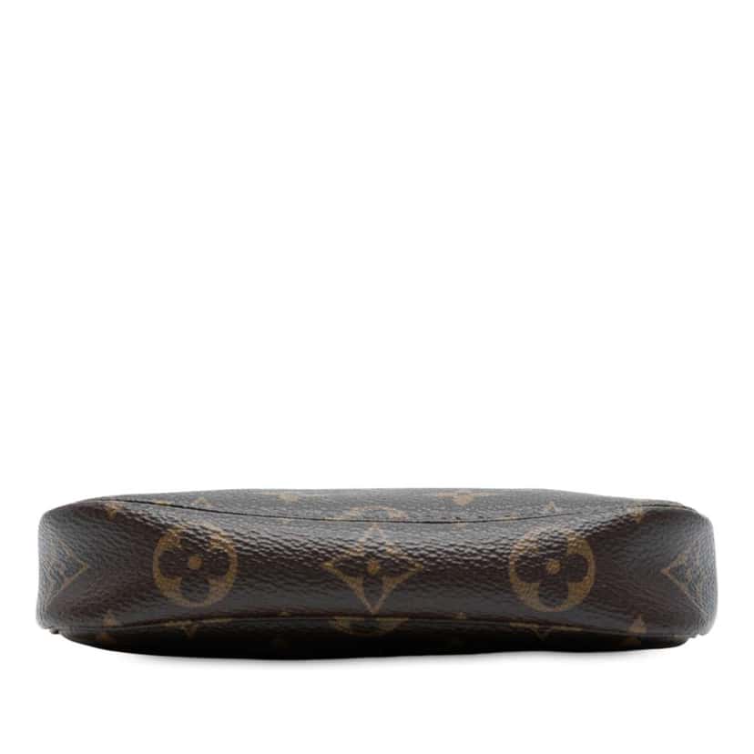 Louis Vuitton Monogram Mini Pochette Accessoires Brown Good condition - Inside View