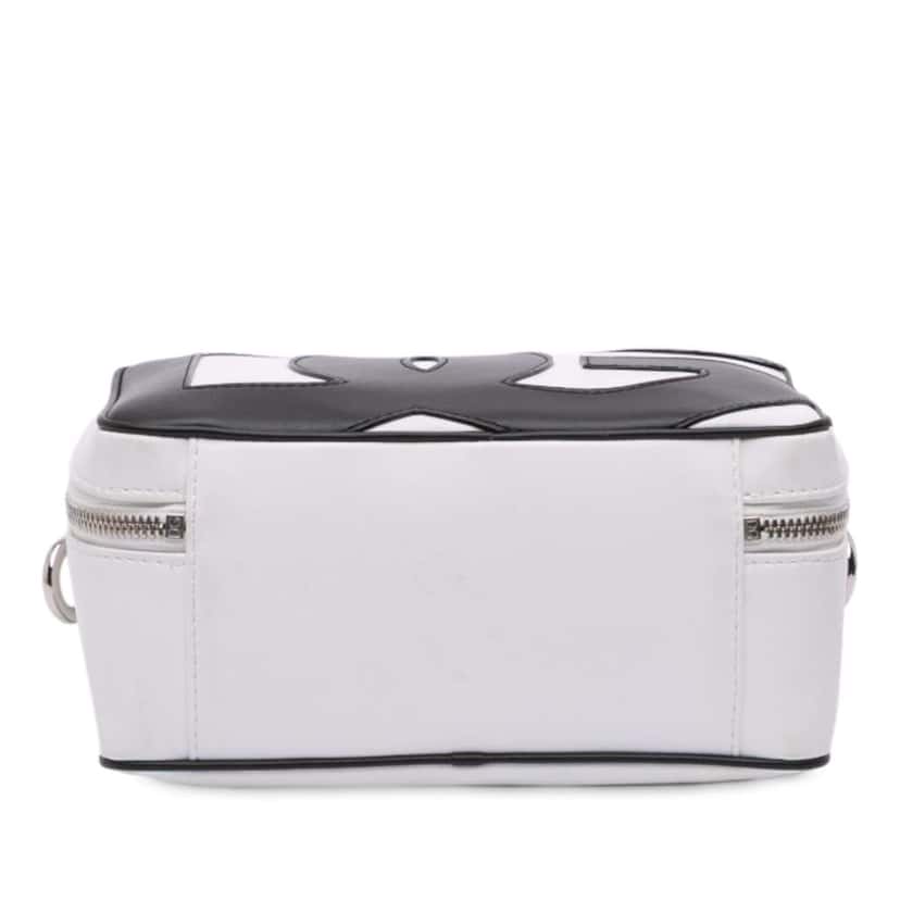 Dolce & Gabbana Leather DG Logo Satchel White Leather Good condition - Inside View