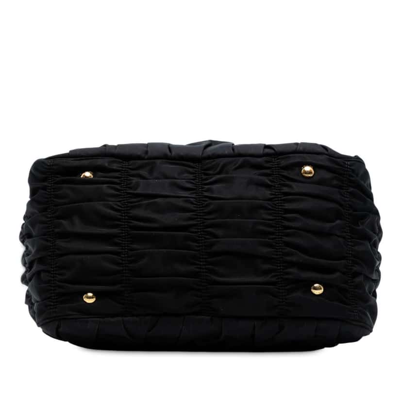 Prada Tessuto Gaufre Satchel Black Good condition - Inside View