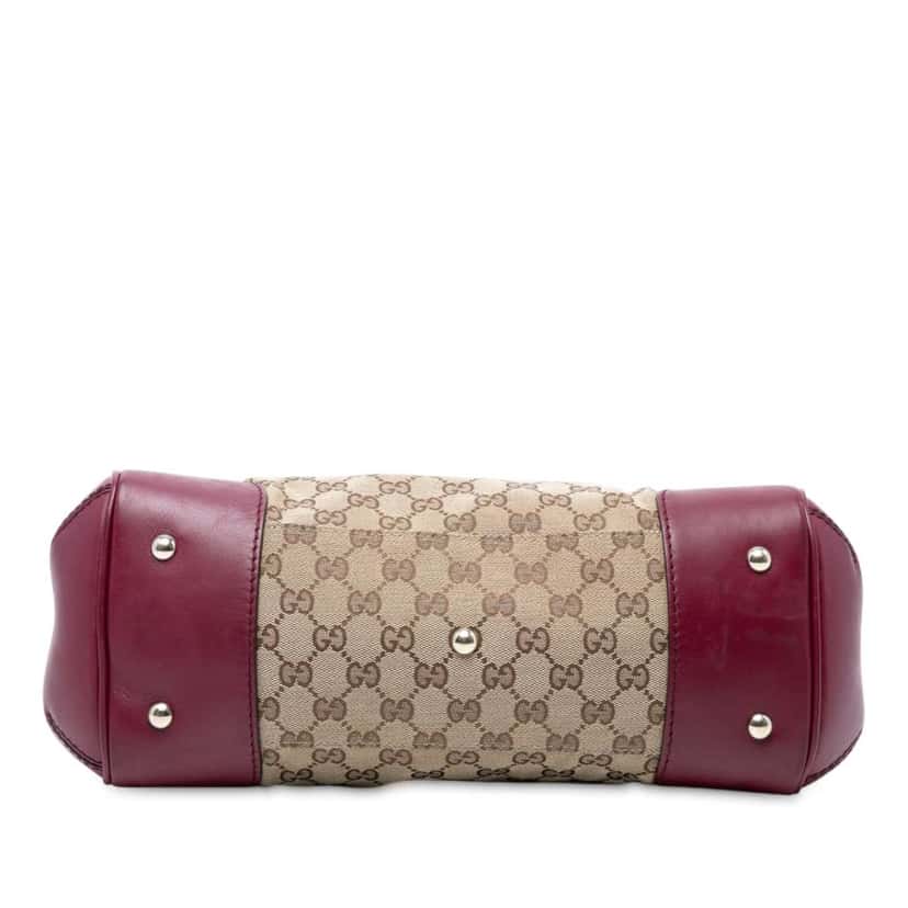 Gucci GG Canvas Mayfair Tote Brown Canvas Good condition - Inside View