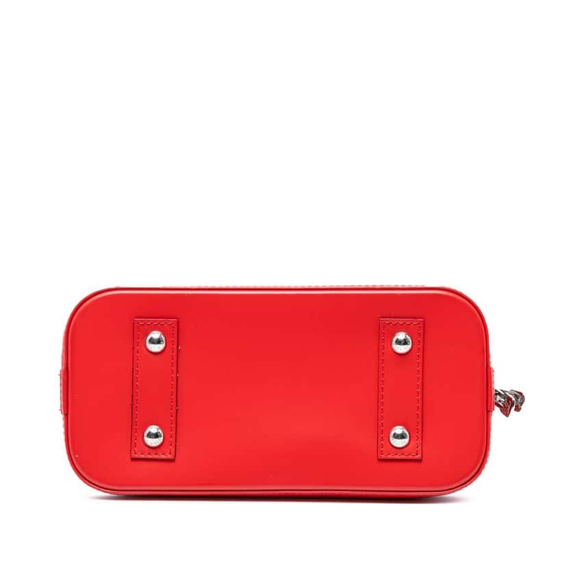 Louis Vuitton Epi Alma BB Red Leather Good condition - Inside View