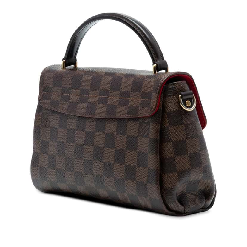 Louis Vuitton Damier Ebene Croisette Brown Good condition - Back View