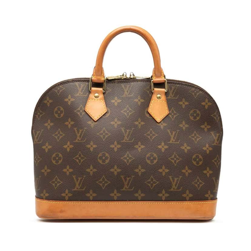 Louis Vuitton Monogram Alma PM Brown Good condition - Front View