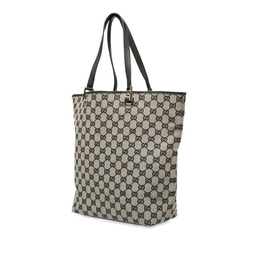 Gucci GG Canvas Tote Brown Canvas Good condition - Back View