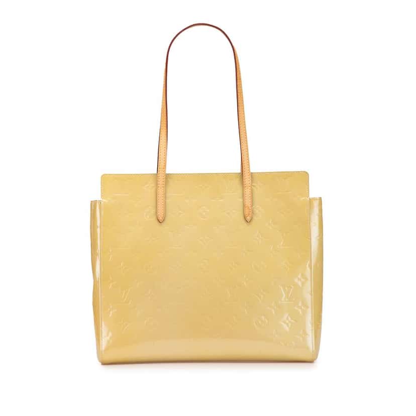 Louis Vuitton Monogram Vernis Catalina East West Brown Leather Good condition - Front View
