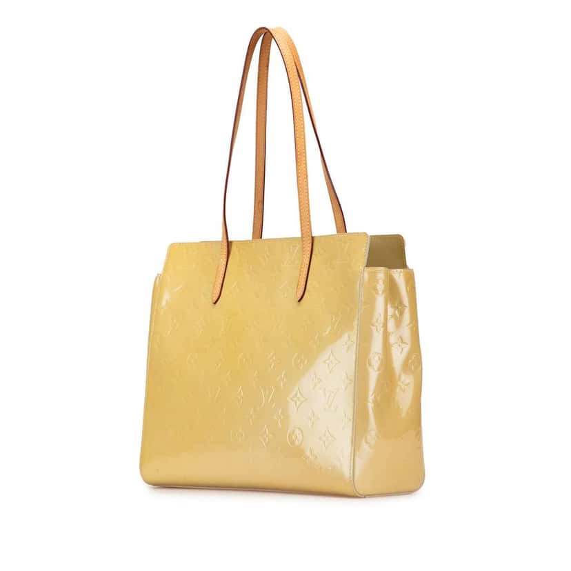 Louis Vuitton Monogram Vernis Catalina East West Brown Leather Good condition - Back View