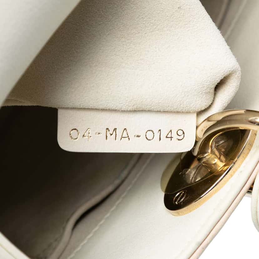 Dior Medium Calfskin Fairy Tale Lady Dior Pink Leather Good condition - Box View