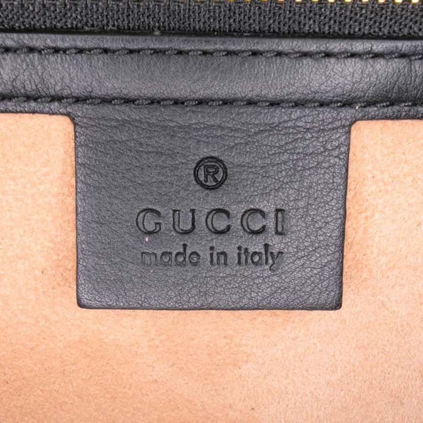 Gucci Small Canvas Brocade Sylvie Satchel Gold Canvas Good condition - Box View