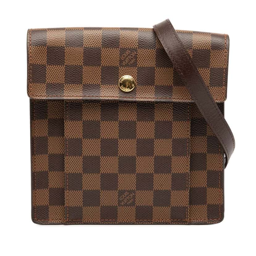 Louis Vuitton Damier Ebene Pimlico Brown Good condition - Front View