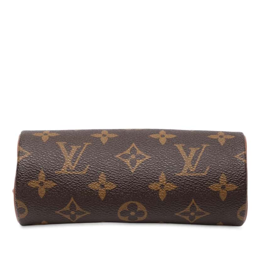 Louis Vuitton Monogram Papillon Pochette Brown Good condition - Inside View