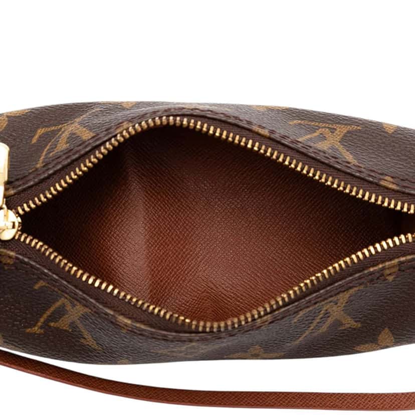 Louis Vuitton Monogram Papillon Pochette Brown Good condition - Model View