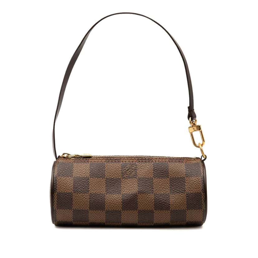 Louis Vuitton Damier Ebene Papillon Pochette Brown Good condition - Front View
