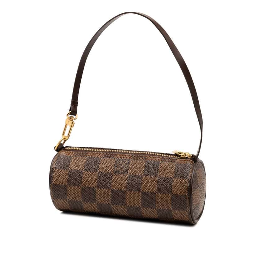 Louis Vuitton Damier Ebene Papillon Pochette Brown Good condition - Back View