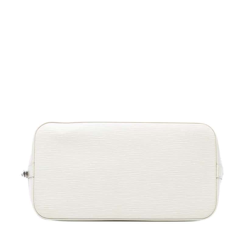 Louis Vuitton Epi Alma PM White Leather Good condition - Inside View