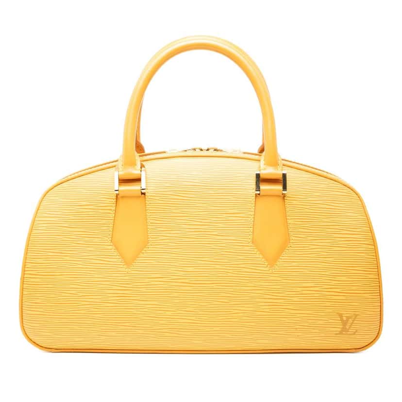 Louis Vuitton Epi Jasmine Yellow Leather Good condition - Front View