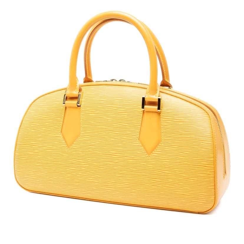Louis Vuitton Epi Jasmine Yellow Leather Good condition - Back View