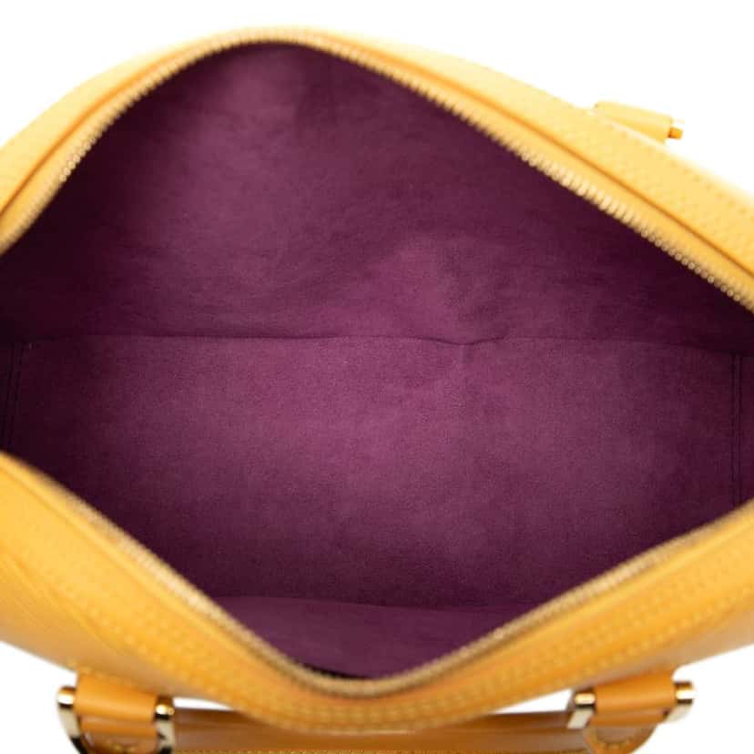 Louis Vuitton Epi Jasmine Yellow Leather Good condition - Model View