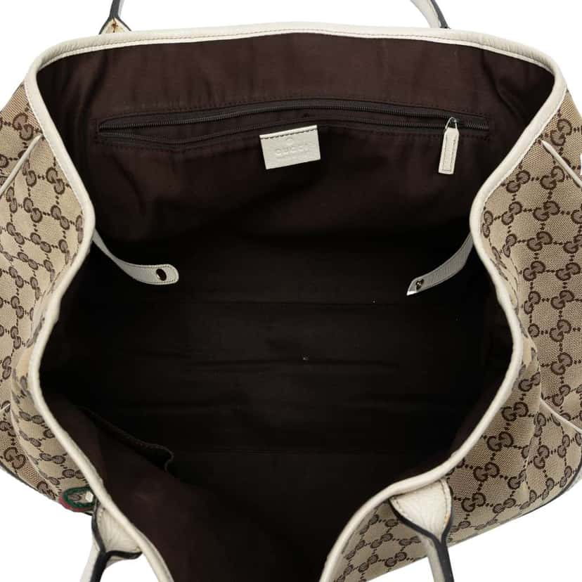 Gucci GG Canvas Princy Tote Brown Canvas Good condition - Model View