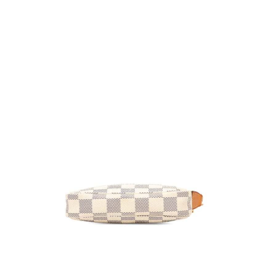 Louis Vuitton Damier Azur Mini Pochette Accessoires White Good condition - Inside View