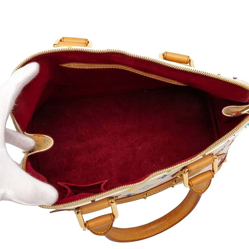 Louis Vuitton Monogram Multicolore Alma PM White Good condition - Model View