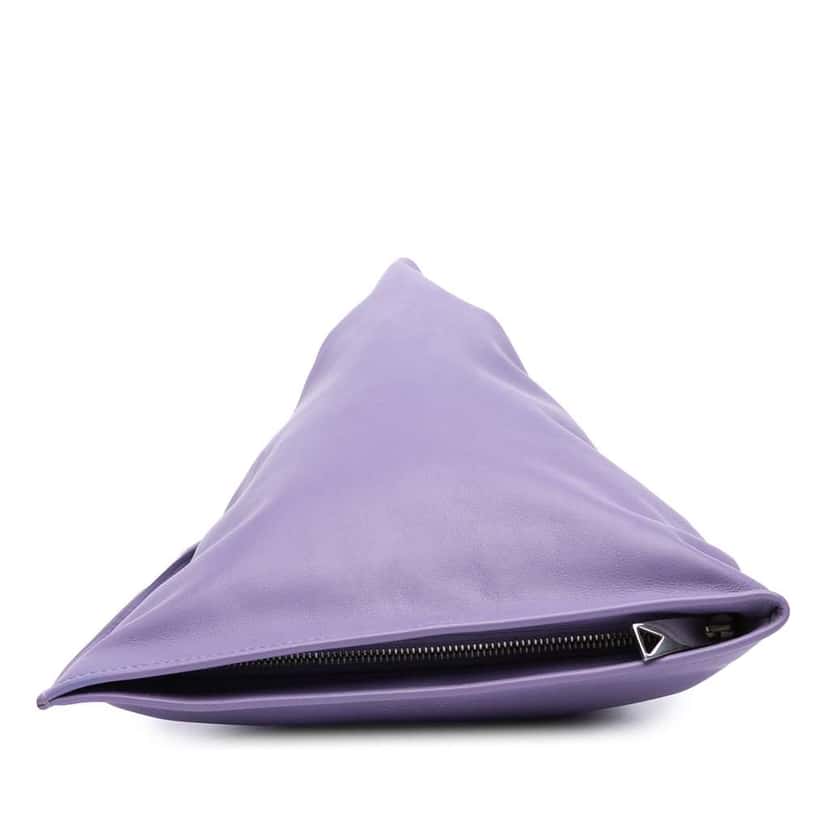 Bottega Veneta Mini Calfskin BV Twist Bag Purple Leather Very good condition - Inside View