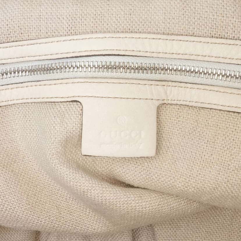 Gucci Large GG Canvas Icon Bit Satchel Brown Canvas Good condition - Box View
