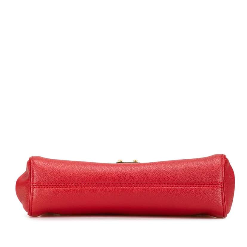 Louis Vuitton Monogram Empreinte Saint Germain PM Red Leather Good condition - Inside View