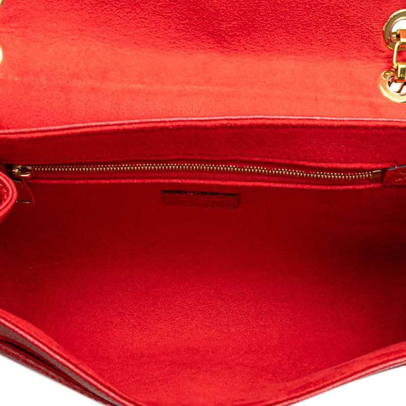 Louis Vuitton Monogram Empreinte Saint Germain PM Red Leather Good condition - Model View