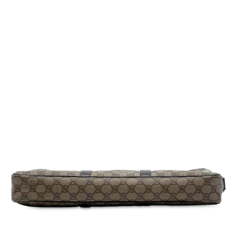 Gucci GG Supreme Business Bag Brown Canvas Good condition - Inside View