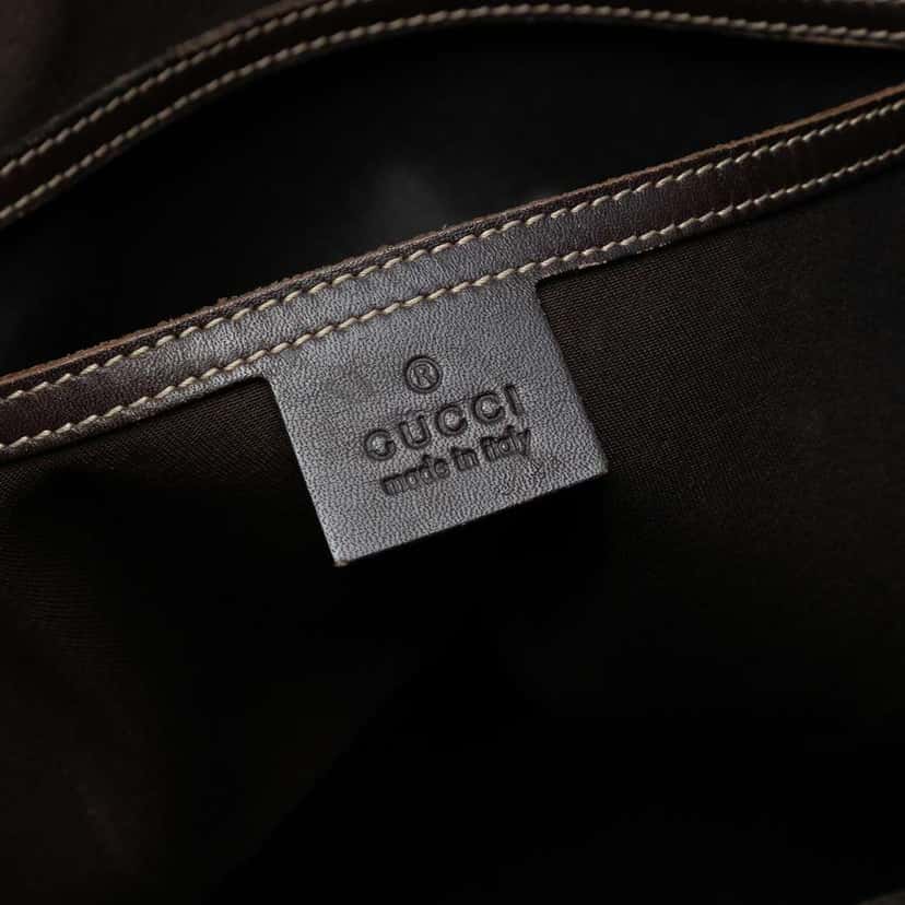Gucci GG Supreme Business Bag Brown Canvas Good condition - Box View