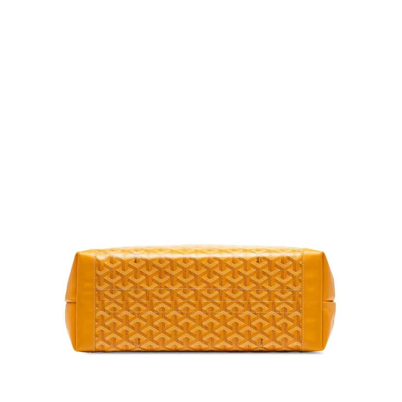 Goyard Goyardine Bellechasse PM Yellow Canvas Good condition - Inside View