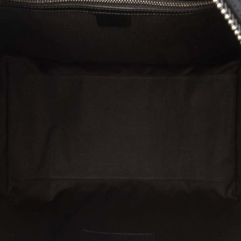 Gucci Medium GG Supreme Carry On Duffle Bag Black Canvas Good condition - Model View