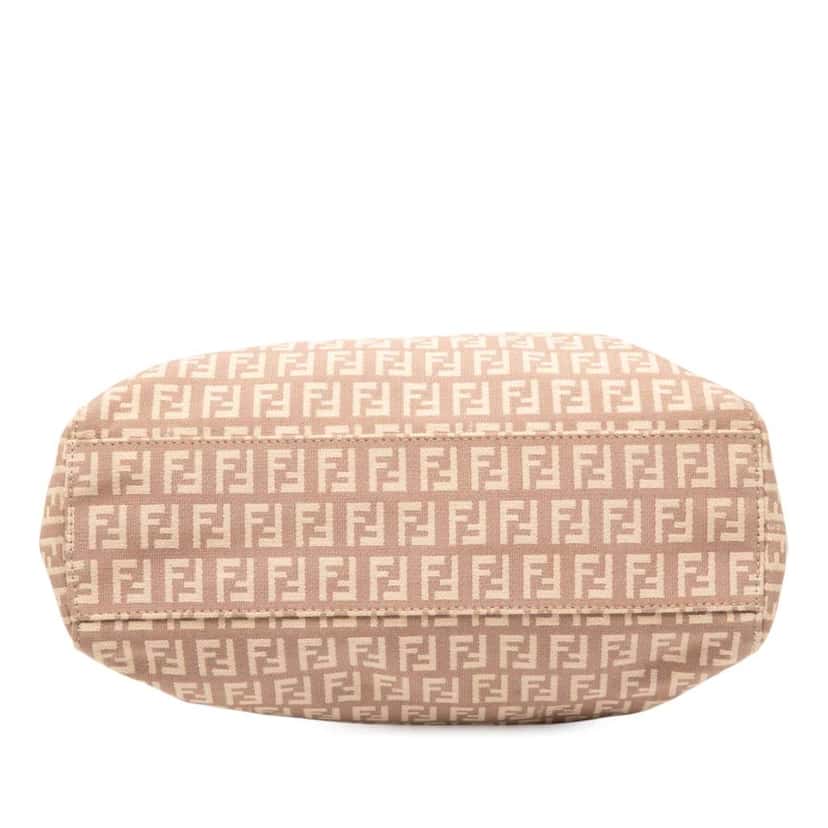 Fendi Zucchino Canvas Tote Pink Canvas Good condition - Inside View