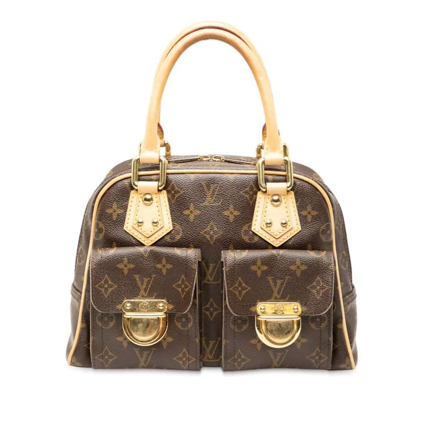 Louis Vuitton Monogram Manhattan PM Brown Good condition - Front View