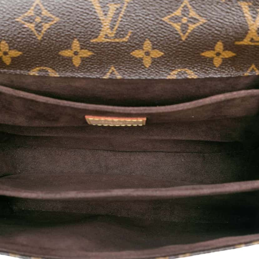 Louis Vuitton Monogram Pochette Metis Brown Good condition - Model View