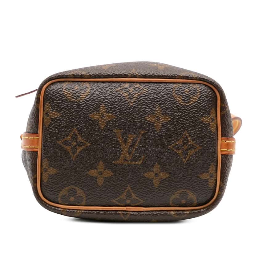Louis Vuitton Monogram Nano Noe Brown Good condition - Inside View