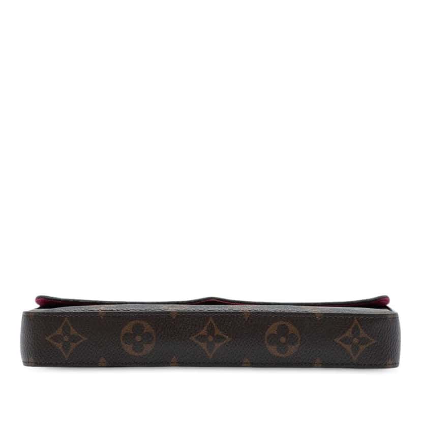 Louis Vuitton Monogram Pochette Felicie Brown Good condition - Inside View