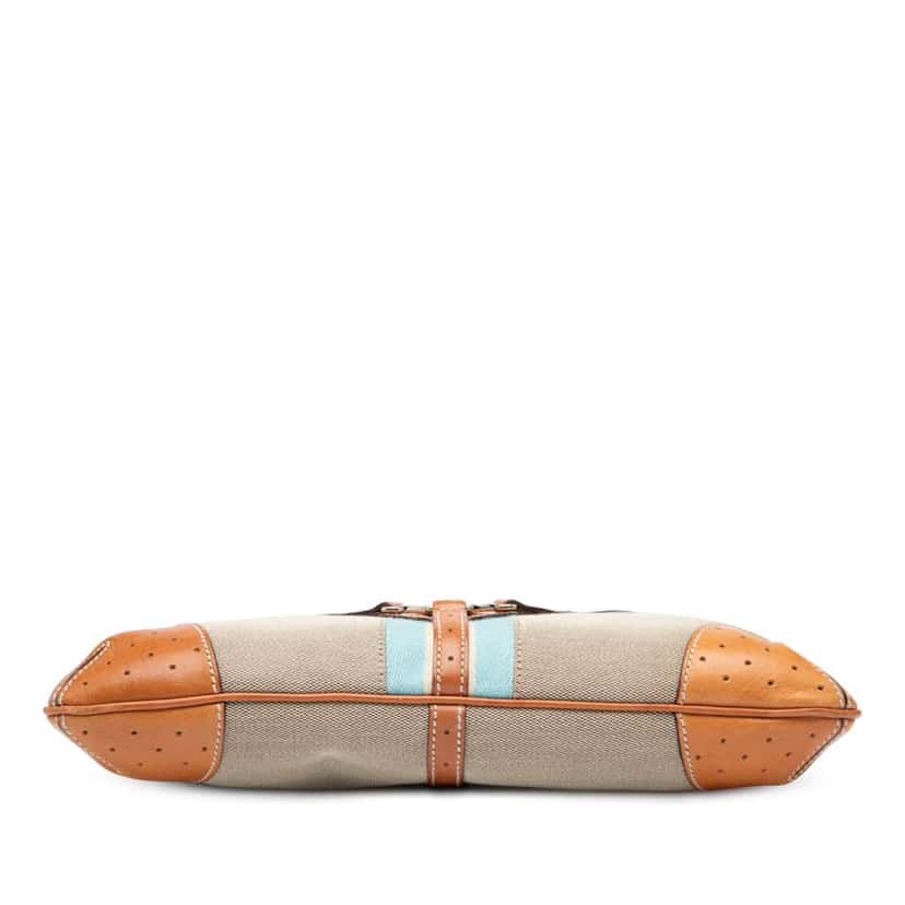Gucci Canvas Web Reins Shoulder Bag Brown Canvas Good condition - Inside View