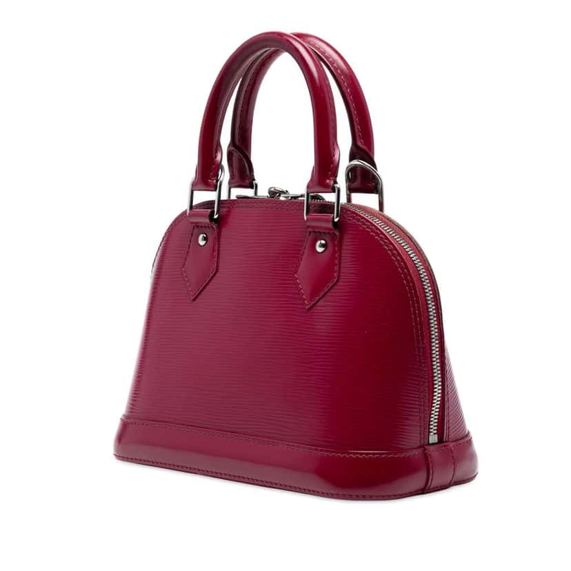 Louis Vuitton Epi Alma BB Pink Leather Good condition - Back View