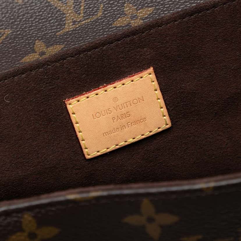 Louis Vuitton Monogram Pochette Metis Brown Good condition - Box View