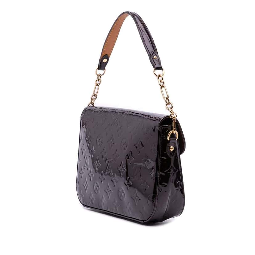 Louis Vuitton Monogram Vernis Rodeo Drive Purple Leather Good condition - Back View