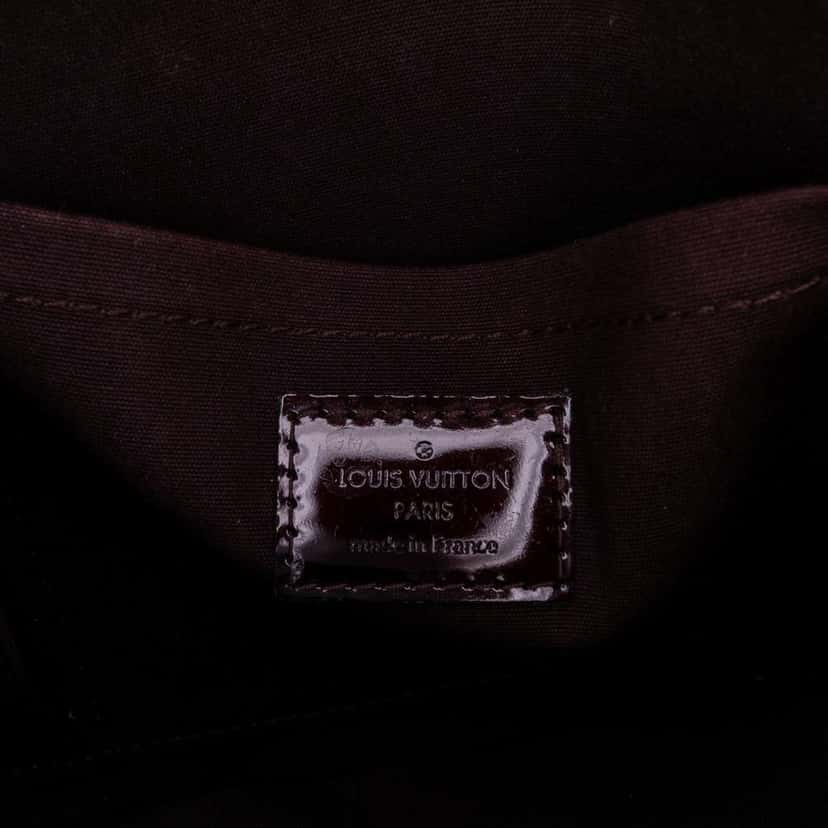 Louis Vuitton Monogram Vernis Rodeo Drive Purple Leather Good condition - Box View