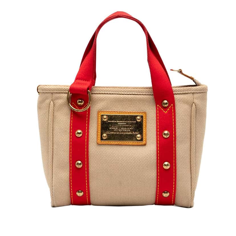 Louis Vuitton Antigua Cabas PM Brown Canvas Good condition - Front View