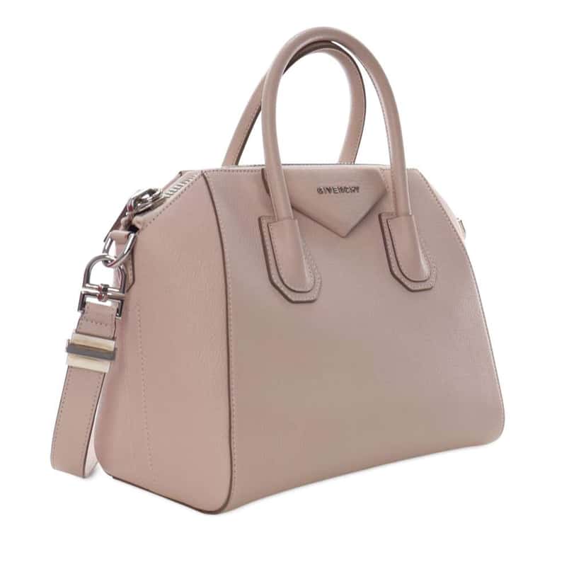 Givenchy Small Goatskin Antigona Satchel Brown Leather Good condition - Back View