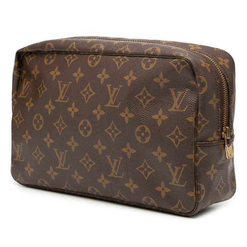 Louis Vuitton Monogram Trousse Toilette 28 Brown Good condition - Back View