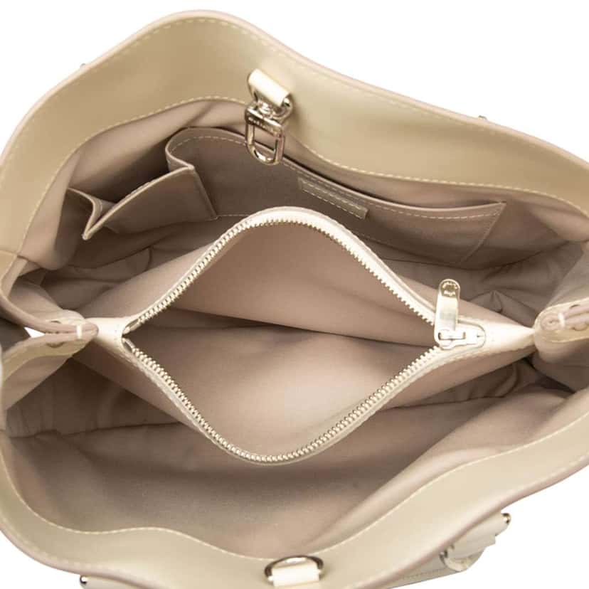 Louis Vuitton Epi Passy PM White Leather Good condition - Model View