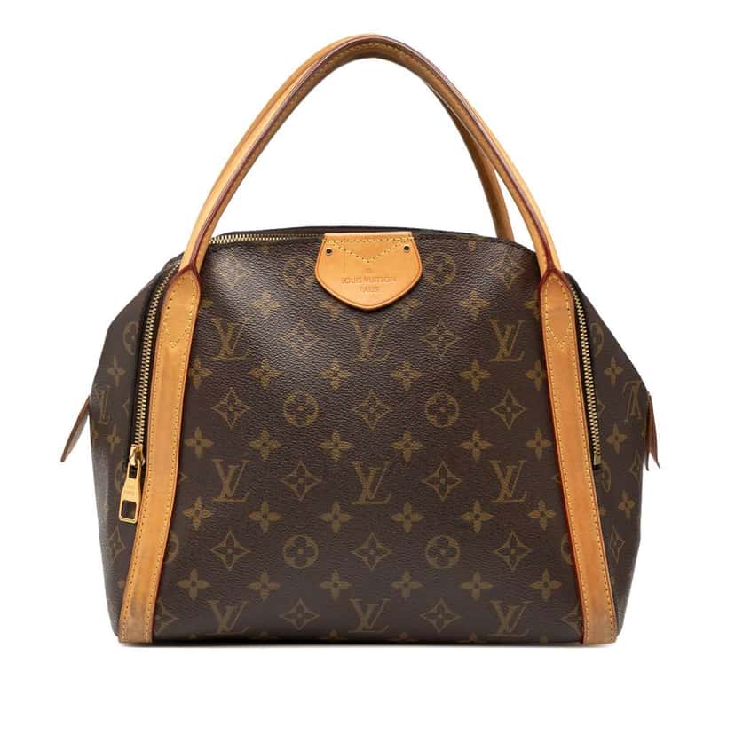 Louis Vuitton Monogram Marais MM Brown Good condition - Front View