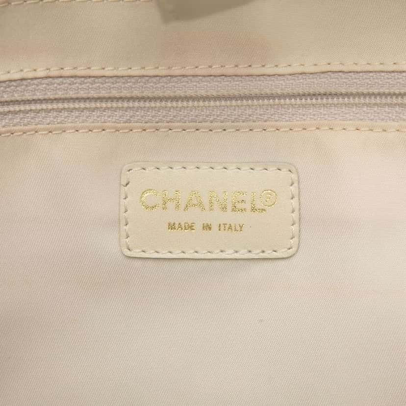 Chanel New Travel Line Nylon Tote Pink Good condition - Box View